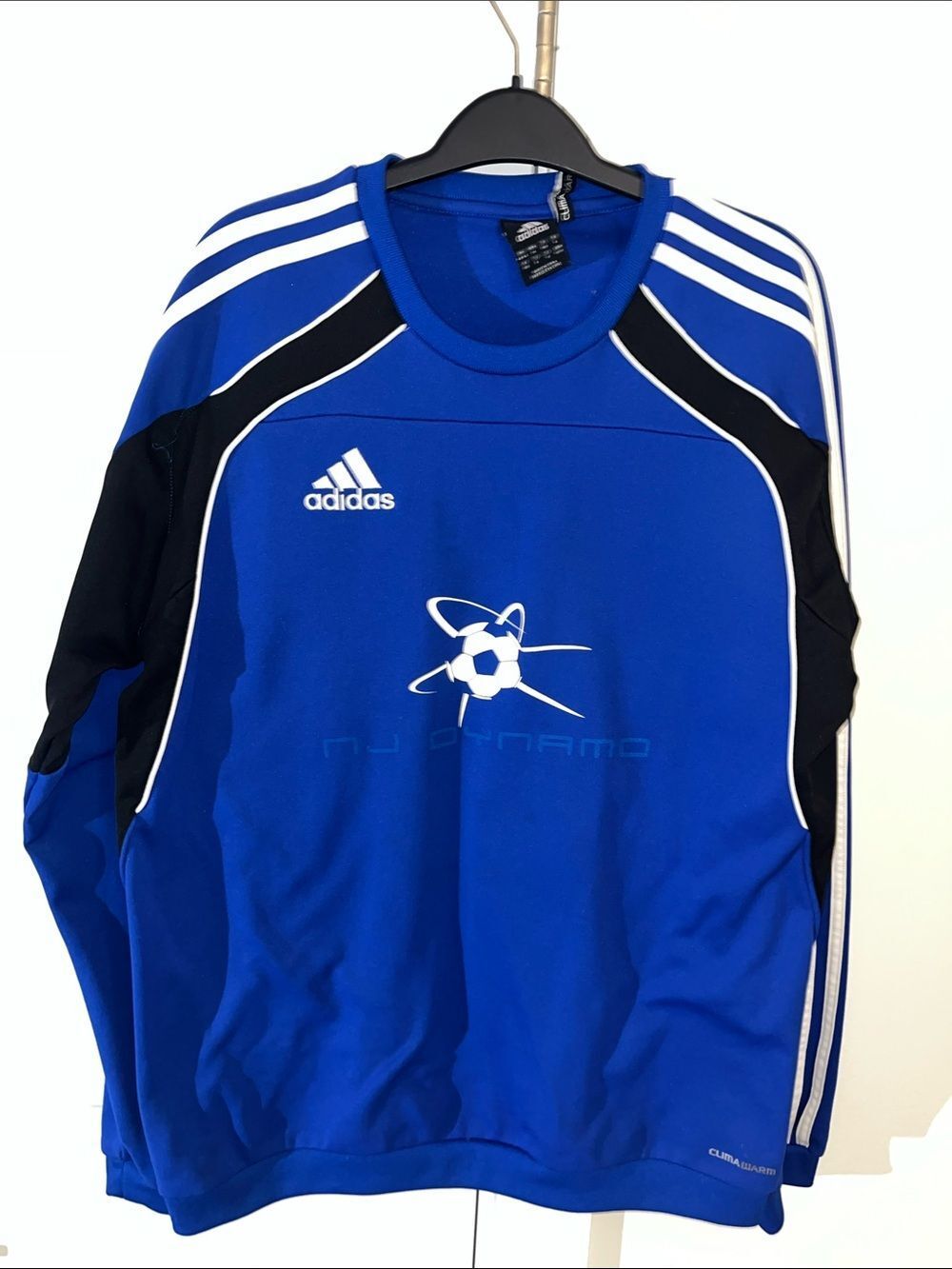 Adidas Climawarm NJ New Jersey Dynamo Soccer Team Unisex Warm up sweatshirt M